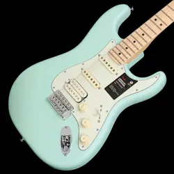 FENDER USA AMERICAN PERFORMER STRATOCASTER HSS SATIN SURF GREEN S/N: US240006277