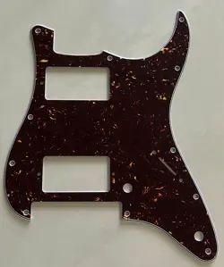 FOR FENDER STRAT FLOYD ROSE TREMOLO HH STYLE GUITAR PICKGUARD BROWN TORTOISE