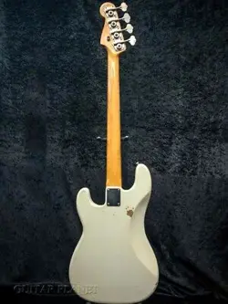 FENDER 1963 PRECISION BASS REFINISH -OLYMPIC WHITE- 3.66KG 48TH INTEREST RATE 0
