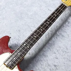 FENDER 1966 MUSTANG BASS - RED 3.54KG FIRST YEAR