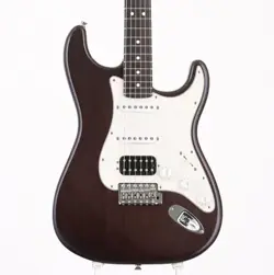 FENDER HIGHWAY 1 STRATOCASTER HSS EBONY TRANSPEARENT