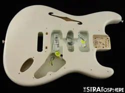 FENDER FSR AMERICAN PROFESSIONAL II STRAT THINLINE BODY ASH WHITE BLONDE