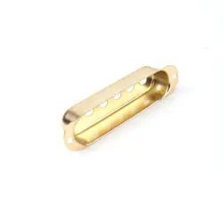 48MM GOLD PLATED SINGLE COIL PICKUP COVER FOR STRATOCASTER FENDER GUITAR C