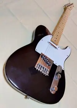 FENDER JAPAN TELECASTER ELECTRIC GUITAR BLACK USED