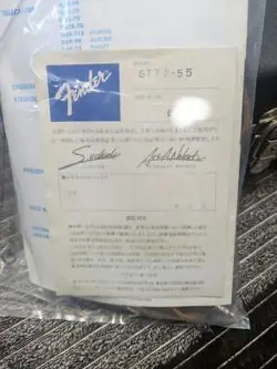 ST72-55 STRATOCASTER WHITE