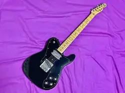 FENDER JAPAN TELECASTER CUSTOM ELECTRIC GUITAR BLACK 2002 - 2004
