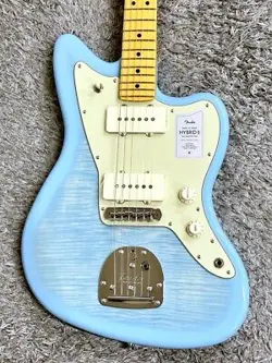FENDER 2024 COLLECTION MADE IN JAPAN HYBRID II JAZZMASTER FLAME CELESTE #GG824