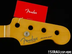 FENDER AMERICAN PROFESSIONAL II PRECISION P BASS NECK, '63 C SHAPE MAPLE!
