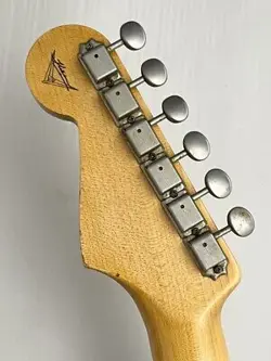 FENDER CUSTOM SHOP 2019 USED MBS 1961 STRATOCASTER RELIC -FADED FIESTA RED- SAFE