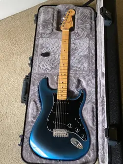 🎸 FENDER AMERICAN PROFESSIONAL II STRATOCASTER ELECTRIC GUITAR - DARK KNIGHT 🎸