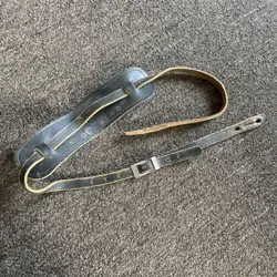 1970S VINTAGE FENDER  LEATHER GUITAR STRAP