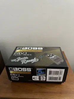 BOSS FRV-1 '63 FENDER REVERB GUITAR EFFECTS PEDAL BRAND NEW