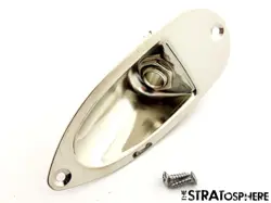 FENDER SQUIER CLASSIC VIBE 70S STRAT OUTPUT JACK, GUITAR STRATOCASTER NICKEL