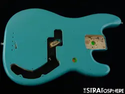 FENDER PLAYER II PRECISION BASS BODY, P ALDER AQUATONE BLUE
