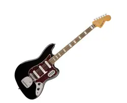 USED SQUIER CLASSIC VIBE BASS VI - BLACK W/ LAUREL FINGERBOARD