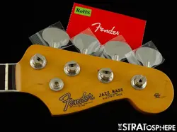 FENDER AV II AMERICAN VINTAGE 1966 JAZZ J BASS NECK   TUNERS 66 ROSEWOOD $10 OFF