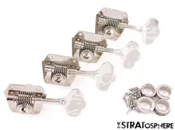 FENDER VINTERA II 60S P JAZZ BASS TUNERS TUNING PEGS GUITAR PARTS, PRECISION