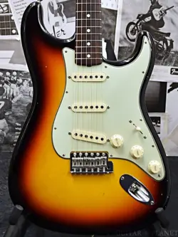 FENDER CUSTOM SHOP MBS 1961 STRATOCASTER JOURNEYMAN RELIC -3 COLOR SUNBURST-