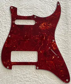 NEW GREAT-FOR FENDER 8 HOLE STRATOCASTER WITH P90 PICKUP GUITAR PICKGUARD RED