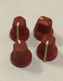 TWIN AMPLIFIER KNOBS