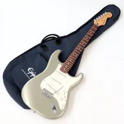 ELECTRIC GUITAR FENDER PLAYER STRATOCASTER PF SILVER 2022 MEXICO S/N MX22262987