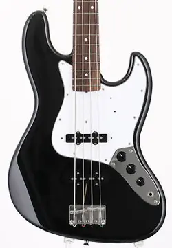 ELECTRIC BASS GUITAR USED FENDER JAPAN JB62-58 BLACK BASSWOOD ROSEWOOD MAPLE