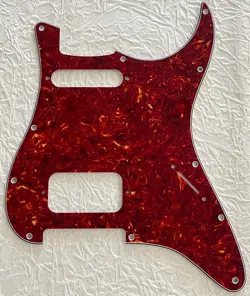 NEW GREAT-FOR FITS FENDER US 11 SCREW HOLE HS REPLACEMENT GUITAR PICKGUARD RED