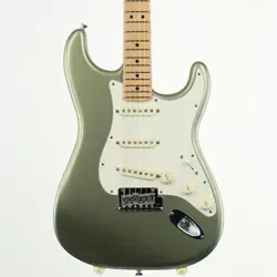 USED FENDER USA  AMERICAN STANDARD STRATOCASTER UPGRADE JADE PEARL METALLIC 2012