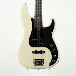 USED FENDER USA  AMERICAN DELUXE PRECISION BASS N3 OLYMPIC WHITE ELECTRIC GUITAR