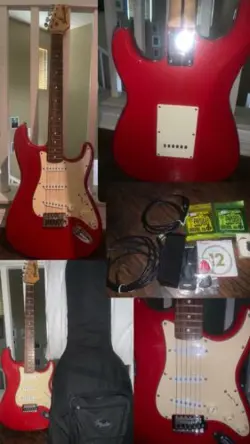 RED GUITAR BUNDLE