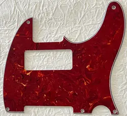 NEW GREAT-FOR FENDER ESQUIRE TELECASTER 5 HOLE P90 STYLE GUITAR PICKGUARD RED
