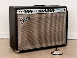 1974 FENDER VIBROLUX REVERB SILVERFACE VINTAGE TUBE AMP 2X10 W/ CTS ALNICO, FTSW