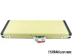 VINTAGE FENDER ERIC JOHNSON STRAT G&G BLONDE HARDSHELL CASE, - GUITAR PART