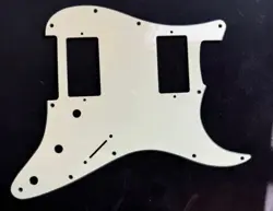NEW MINT GREEN PICKGUARD FOR FENDER STRAT 11 HOLE PICKGUARD, TWO HUMBUCKER (H/H)