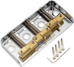 WILKINSON WTBS SHORT BRIDGE ASSEMBLY FOR AMERICAN/MEXICAN FENDER TELE GUITAR
