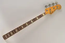 VINTAGE 1972 FENDER JAZZ BASS MAPLE USA NECK 1970S W/ORIGINAL TUNERS