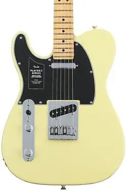 FENDER PLAYER II TELECASTER LEFT-HANDED ELECTRIC GUITAR - HIALEAH YELLOW WITH