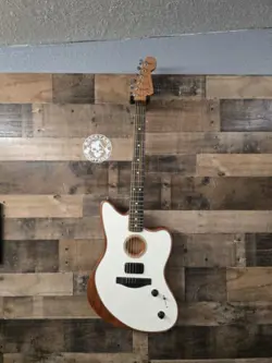 FENDER AMERICAN ACOUSTASONIC JAZZMASTER ACOUSTIC ELECTRIC GUITAR -