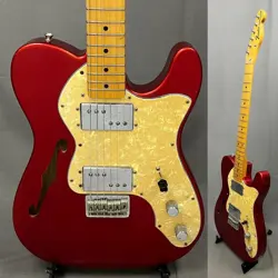FENDER AMERICAN VINTAGE 1972 TELECASTER THINLINE CANDY APPLE RED USA 2011 GUITAR