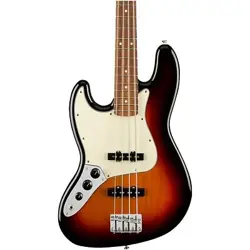 FENDER PLAYER JAZZ BASS PAU FERRO FINGERBOARD LEFT-HANDED 3-COLOR SUNBURST