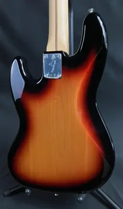 FENDER PLAYER JAZZ BASS FRETLESS 4-STRING BASS GUITAR 3-TONE SUNBURST FINISH