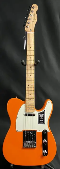FENDER PLAYER TELECASTER ELECTRIC GUITAR CAPRI ORANGE FINISH