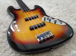 2017 FENDER SQUIER VINTAGE MODIFIED JAZZ BASS FRETLESS SUNBURST