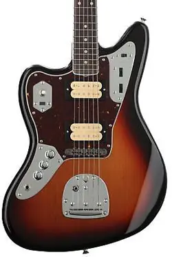 FENDER KURT COBAIN JAGUAR LEFT-HANDED - 3-TONE SUNBURST WITH ROSEWOOD
