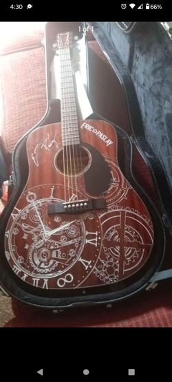 ONE OF A KIND ERIC PASLAY GUITAR