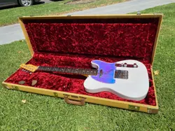 2019 FENDER USA ARTIST SERIES JIMMY PAGE MIRROR TELECASTER  WHITE BLONDE 7.2 LBS