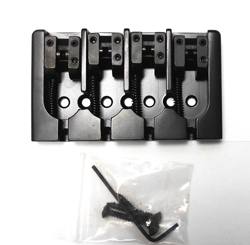 HIPSHOT A STYLE FM2 FENDER BASS MOUNT BRIDGE BRASS BLACK - OPEN BOX