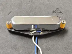 2000 FENDER CLASSIC 60'S TELE CHROME NECK PICKUP FOR TELECASTER ELECTRIC GUITAR