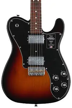 FENDER AMERICAN PROFESSIONAL II TELECASTER DELUXE - 3 COLOR SUNBURST WITH
