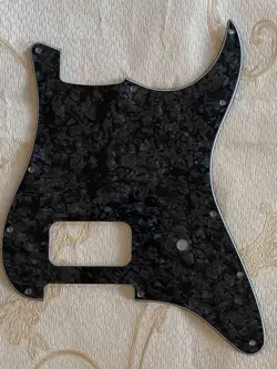 FOR FENDER STRATOCASTER START SINGLE HUMBUCKER GUITAR PICKGUARD,BLACK PEARL